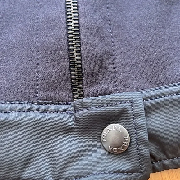 Crop Prada Jacket With Hood